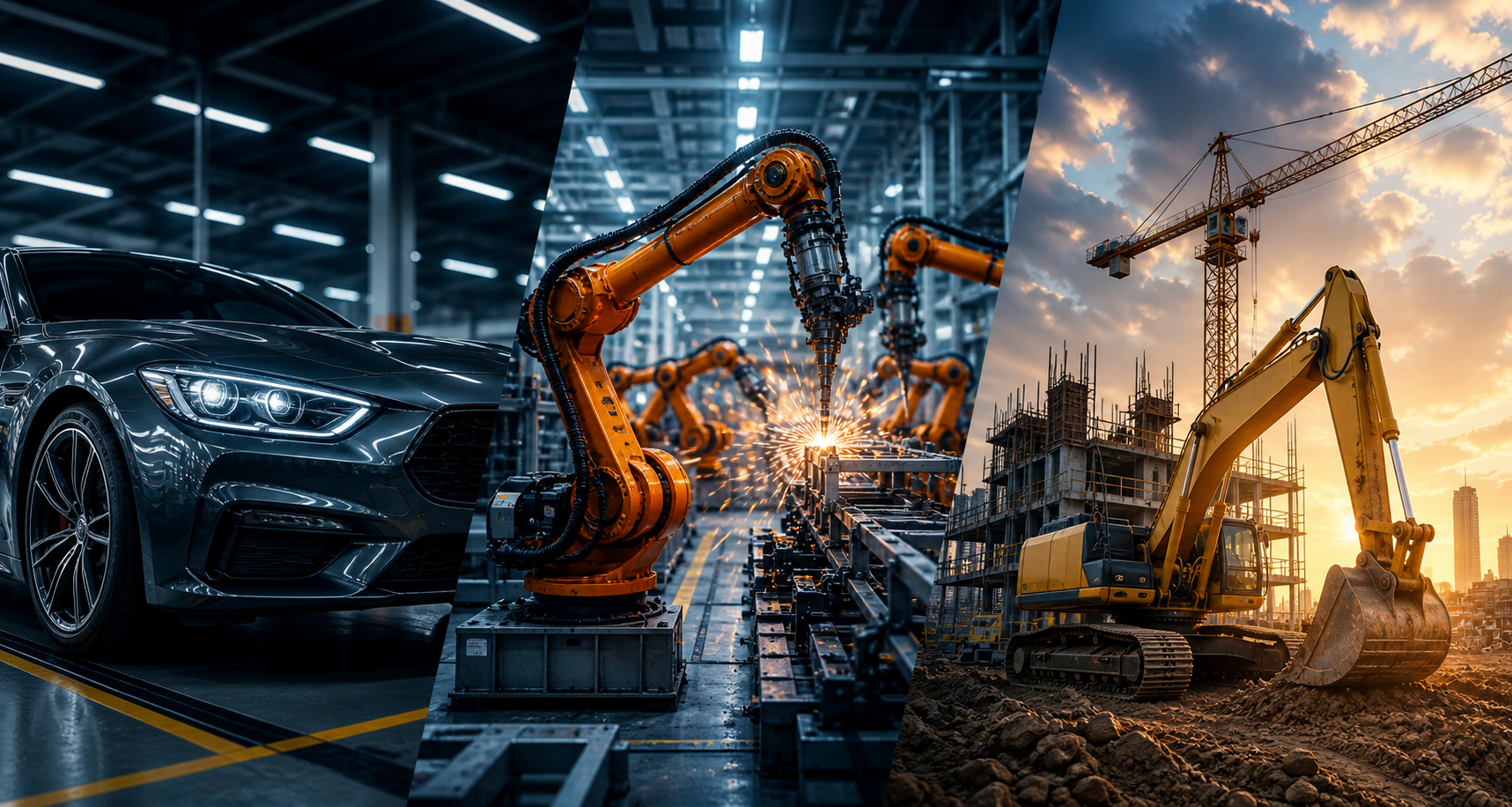 Automotive, Manufacturing & Construction